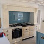 Put personality into your kitchen with these popular versatile Glass Kitchen Splashbacks. Super hygenic. Bespoke Kitchens, Suffolk, Essex, Hertfordshire