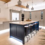 Illuminate Your Space: Autumn Bespoke Kitchen Lighting. Bespoke Kitchen Design in Suffolk, Essex, Hertfordshire and London.